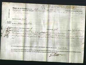 Deed by Married Women - Sarah Bedford Callis-Original Ancestry