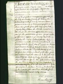 Deed by Married Women - Elizabeth Stinson-Original Ancestry