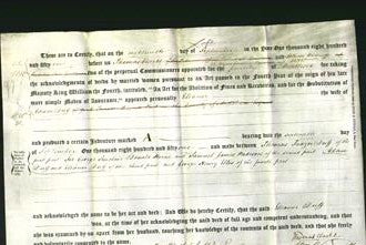 Deed by Married Women - Eleanor Duff-Original Ancestry