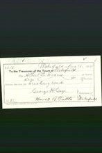Wakefield, Massachusetts Payment Voucher - Albert L Evans