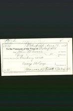 Wakefield, Massachusetts Payment Voucher - John W Evans