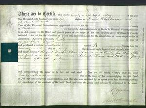 Deed by Married Women - Emily Thomas-Original Ancestry
