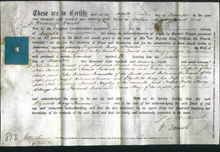 Deed by Married Women - Elizabeth Mary Dawson-Original Ancestry