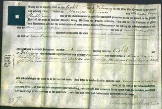 Deed by Married Women - Susannah Isabella Tilly-Original Ancestry