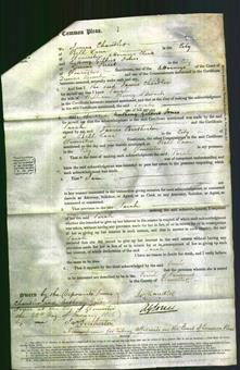 Court of Common Pleas - Sarah Edwards-Original Ancestry