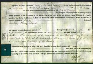 Deed by Married Women - Sarah Edwards-Original Ancestry
