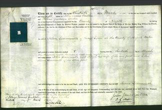 Deed by Married Women - Susan Learmouth-Original Ancestry