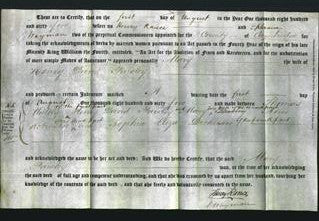 Deed by Married Women - Mary Pawley-Original Ancestry