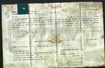 Deed by Married Women - Ann Hastings-Original Ancestry