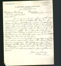 Letterhead - VanCamp Glass Company