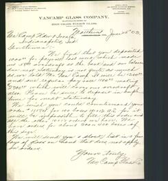 Letterhead - VanCamp Glass Company