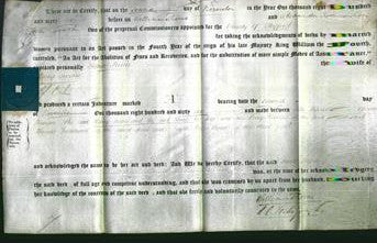 Deed by Married Women - Sarah Jevons-Original Ancestry