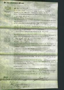 Court of Common Pleas - Matilda Manning