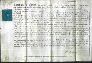 Deed by Married Women - Elizabeth Mary Dawson-Original Ancestry