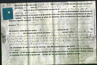 Deed by Married Women - Eliza Ann Thompson-Original Ancestry