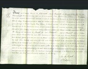 Deed by Married Women - Mary Suddaby-Original Ancestry