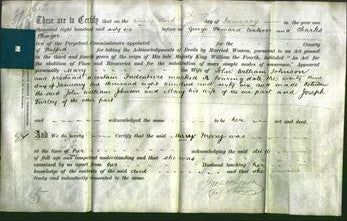 Deed by Married Women - Mary Johnson-Original Ancestry