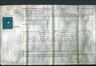 Deed by Married Women - Elizabeth Eve-Original Ancestry