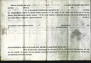 Deed by Married Women - Eliza Gilbert-Original Ancestry