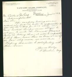 Letterhead - VanCamp Glass Company