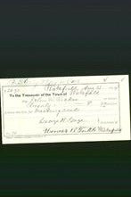Wakefield, Massachusetts Payment Voucher - John R Ricker