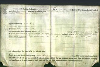 Deed by Married Women - Ann King-Original Ancestry