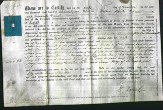 Deed by Married Women - Elizabeth Mary Dawson-Original Ancestry