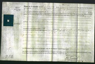 Deed by Married Women - Sarah Ann Fowler-Original Ancestry