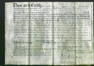 Deed by Married Women - Elizabeth King, Margaret Kimble and Mary Wilson-Original Ancestry