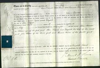Deed by Married Women - Elizabeth Ireland-Original Ancestry