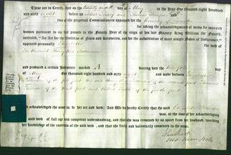 Deed by Married Women - Elizabeth Pattenson-Original Ancestry