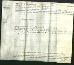 Deed by Married Women - Mary Hewer-Original Ancestry