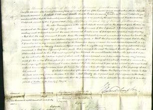 Court of Common Pleas - Susannah Baxter-Original Ancestry