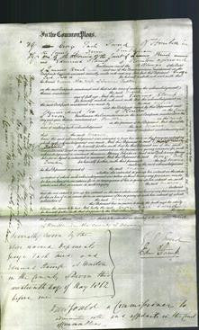 Court of Common Pleas - Maria Foster-Original Ancestry