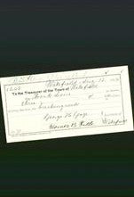 Wakefield, Massachusetts Payment Voucher - Frank Lane