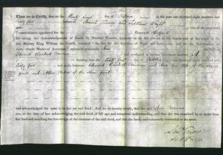 Deed by Married Women - Ann Foreman-Original Ancestry