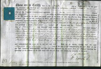 Deed by Married Women - Elizabeth Mary Dawson-Original Ancestry
