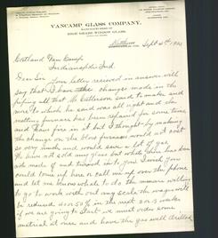 Letterhead - VanCamp Glass Company