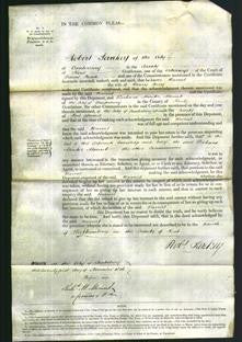 Court of Common Pleas - Harriet Bing-Original Ancestry