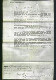 Court of Common Pleas - Mary Morley-Original Ancestry