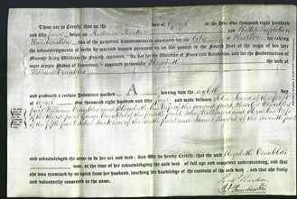 Deed by Married Women - Elizabeth Venables-Original Ancestry