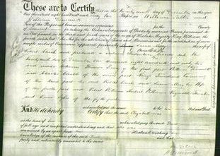 Deed by Married Women - Susan Mary Chick-Original Ancestry