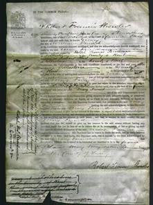 Court of Common Pleas - Mary Friend-Original Ancestry