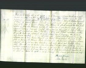 Deed by Married Women - Elizabeth Rebecca Orchard Hammett-Original Ancestry