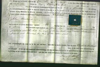 Deed by Married Women - Elizabeth Rowland-Original Ancestry