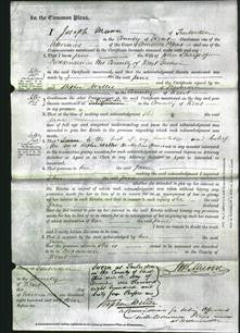 Court of Common Pleas - Jane Sharp-Original Ancestry
