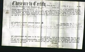 Deed by Married Women - Anne Langdon Longworthy-Original Ancestry