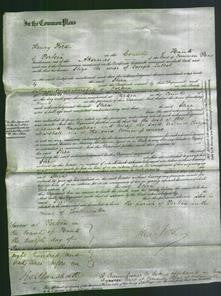 Court of Common Pleas - Eliza Talbot-Original Ancestry