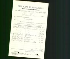 Bank Letterhead - Curwensville Bank