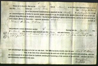 Deed by Married Women - Sarah Pithouse-Original Ancestry